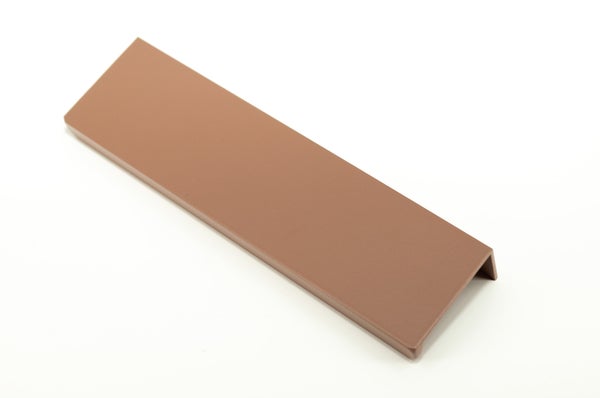 Innfelt h&aring;ndtak, H&aring;ndtak, Metallic, Brun "Sencillo" 100...200mm