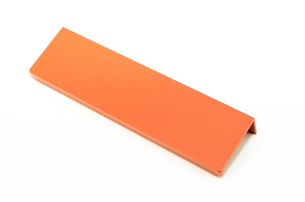 Innfelt h&aring;ndtak, H&aring;ndtak, Metallic, Teglr&oslash;d "Sencillo" 100...200mm