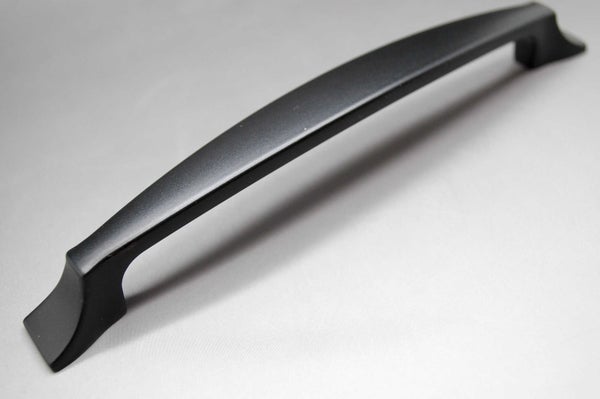 H&aring;ndtak, Metall, Svart &ldquo;Faro&rdquo; 128 mm