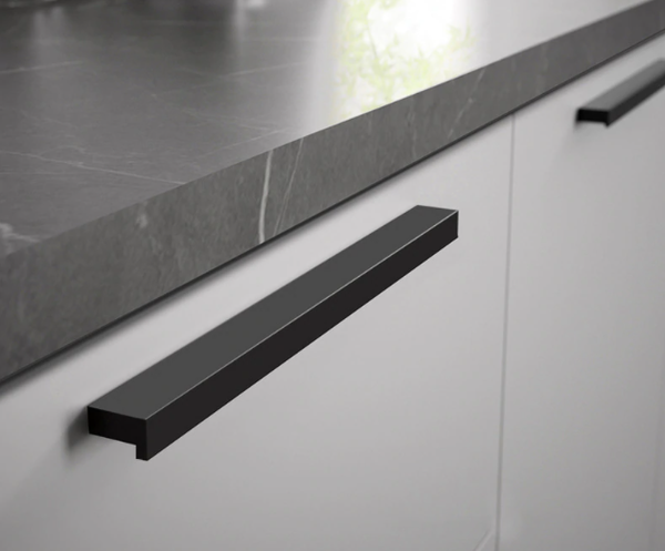 H&aring;ndtak, Metallisk, Svart &ldquo;Laredo&rdquo; 96&hellip;768 mm