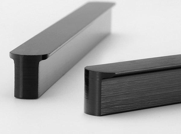 H&aring;ndtak, Metallisk, Svart &ldquo;Whatford&rdquo; 96&hellip;320 mm